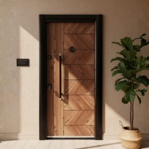 Robuste, porte blindée